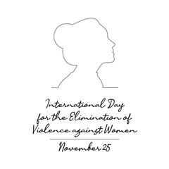 line art of International Day for the Elimination of Violence against Women good for International Day for the Elimination of Violence against Women celebrate. line art.