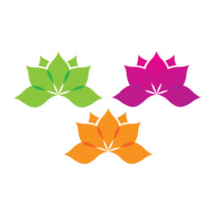 Beauty Vector lotus icon