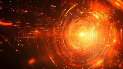Obraz premium Innovation and technology background