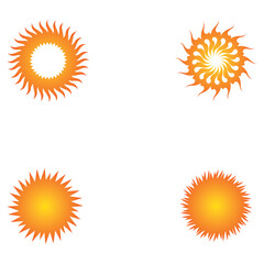 Sun Vector illustration Icon