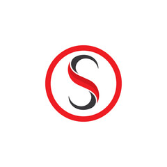 Fototapeta premium S letter logo