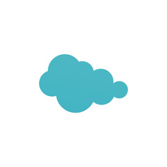 Cloud template vector