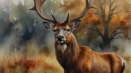 deer in the forest