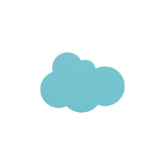 Cloud template vector