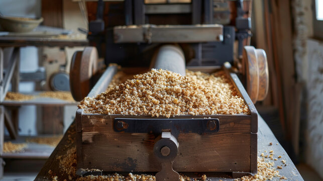 Bread Crumbing Machines: Equipment for grinding and processing bread into bread crumbs