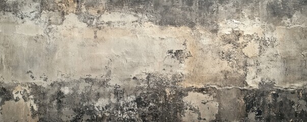 White Concrete Wall Texture Background with Gray Grunge Stone Surface and Copy Space for Design Elements