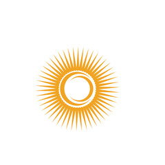 Sun Vector illustration Icon