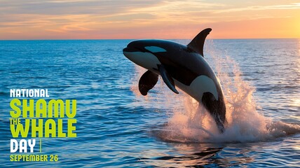 National Shamu the Whale Day, September 26