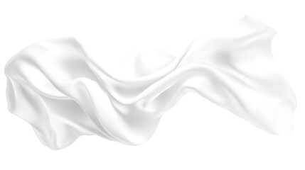 Obraz premium Soft white curtains background for graphic design or wallpaper.