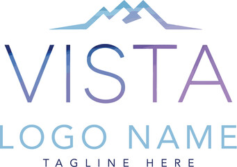 Creative colorful house logo design template. Generative AI.