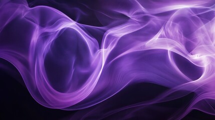 Obraz premium Abstract Purple Smoke