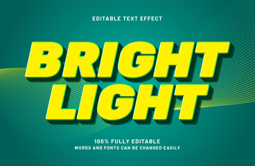 bright light editable text effects with a lights and music theme
