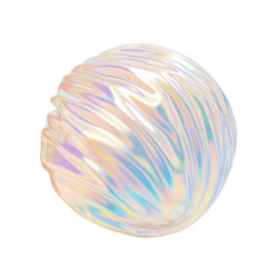 3d image. Spiral ball, mix color futurism, motion design. Bright colors, icon 3d render.	