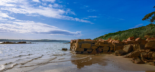 Abandoned quarry at Cape Woolamai, Phillip Island, Australia