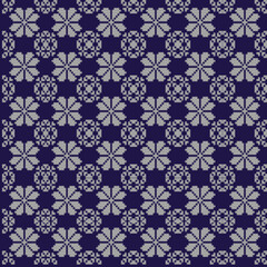 seamless pattern with flowers