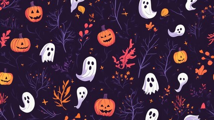 Spooky and Fun Halloween Pattern