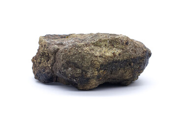 rough textured stone on a white background for photo bash collage references