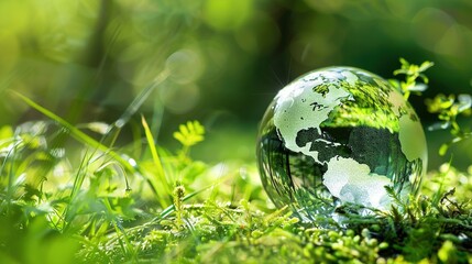 Sustainable Future: Protecting Our Planet, One Step at a Time. Environmental protection, recycling, zero waste lifestyle, renewable energy sources, the fight against climate change,Earth Day,COP26.AI
