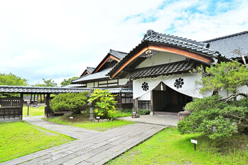 会津武家屋敷の風景　福島県会津若松市