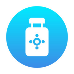 Vaccine Icon Circular Gradient Filled Style