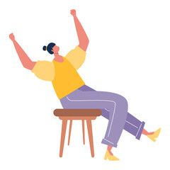 Talking People Illustration