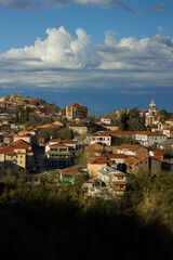 Kakheti village in the mountains, Georgia.