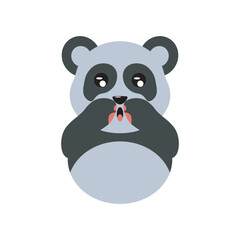 Naklejka premium Panda Illustration