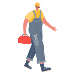 Technician Illustration Simple