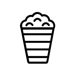 Popcorn Icon Design
