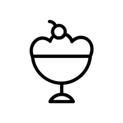 Birthday Cup Cake Icon Design
