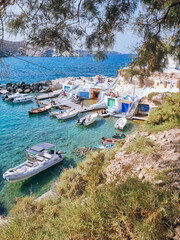 Mandrakia: Milos' most picturesque fishing village, Milos island, Cyclades, Greece