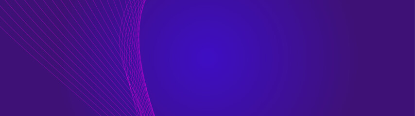 abstract blue line wave vector modern line abstract technology background. Modern smooth wavy lines. Futuristic concept. Suit for banner, brochure, cover, website, science, music, corporate, flyer. 