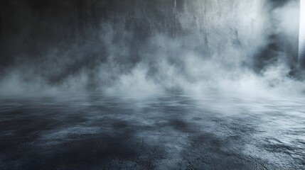 Moody Concrete Texture with Misty Atmosphere
