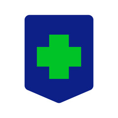 Obraz premium Antibody Icon Filled Duo-Tone Style