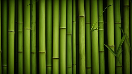 Obraz premium Fresh green bamboo texture 