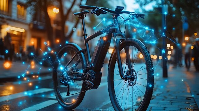 IoT Sensors Monitoring Connected Bicycle s Location Speed and Safety