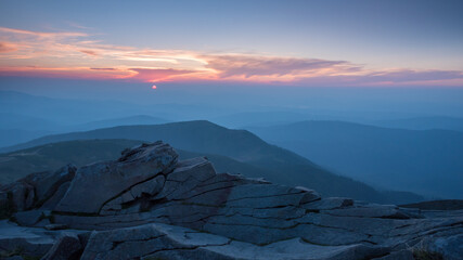 zachód słońca na Babiej Górze © Mariusz Sowula
