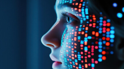 Discover the future of selfexploration with a digital avatar reflecting your virtual self, merging reality and imagination.