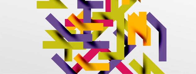 Fototapeta premium Colorful stripes abstract line background. Pop art abstract background for covers, banners, flyers and posters and other templates