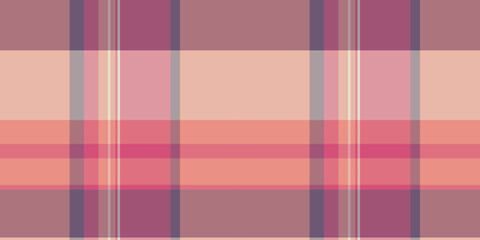 Minimalist texture textile pattern, colour vector check background. Pride fabric tartan seamless plaid in red and light colors.