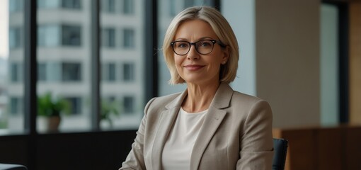 Business, portrait and mature woman with tablet in office for schedule, networking or review proposal. Online, face and employee for website, feedback or survey at financial consulting agency