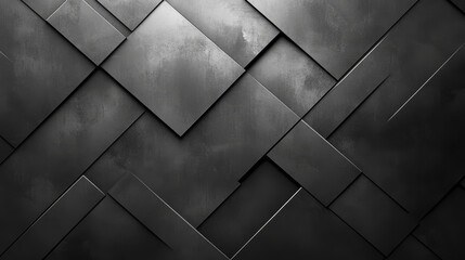 Abstract Black Geometric Wall, geometric, dark, background , architecture