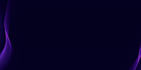 dark blue background with a purple wavy pattern on the sides, modern design with copy space for text, perfect for digital presentations or graphic projects