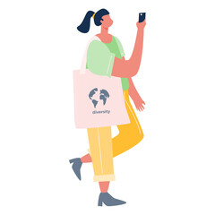 People Diverse Walking