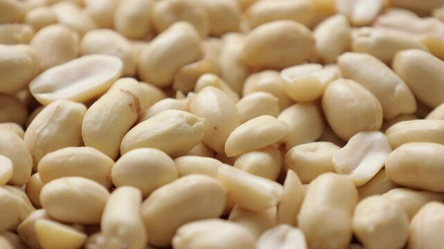 close up of peanuts