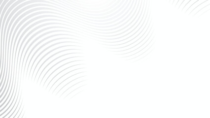 Gray curved lines abstract background for backdrop or presentation