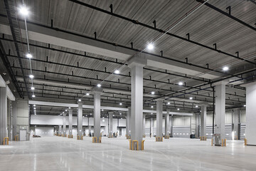 interior of a warehouse