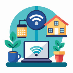 housing lifestyle illustration