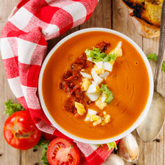 Fresh and Creamy Salmorejo – Traditional Spanish Dish