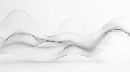 Obraz premium Abstract liquid shapes, wave effect dotted gradient texture, dark smoke on a white background.